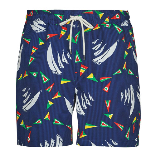 Textil Homem Fatos e shorts de banho Polo Ralph Lauren MAILLOT DE BAIN A RAYURES EN SEERSUCKER Multicolor