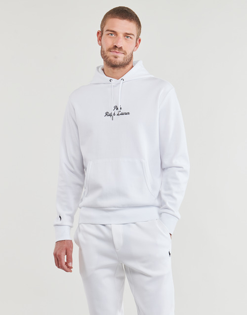 Polo Ralph Lauren SWEATSHIRT BRODE EN DOUBLE KNIT TECH Branco