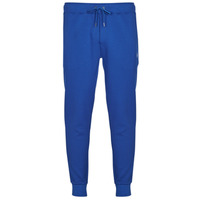 Textil Homem Calças de treino Polo Ralph Lauren BAS DE JOGGING AJUSTE EN DOUBLE KNIT TECH Azul / Azul