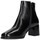 Sapatos Mulher Botins Pitillos 5405 Mujer Negro Preto