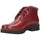 Sapatos Mulher Botins Pitillos 5374 Mujer Burdeos Vermelho
