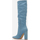 Sapatos Mulher Botas La Modeuse 68840_P160631 Azul