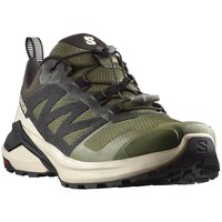 Sapatos Homem Running Salomon X-adventure Preto, Verde azeitona