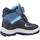 Sapatos Rapaz Botas Geox B FLANFIL BOY WPF B Azul