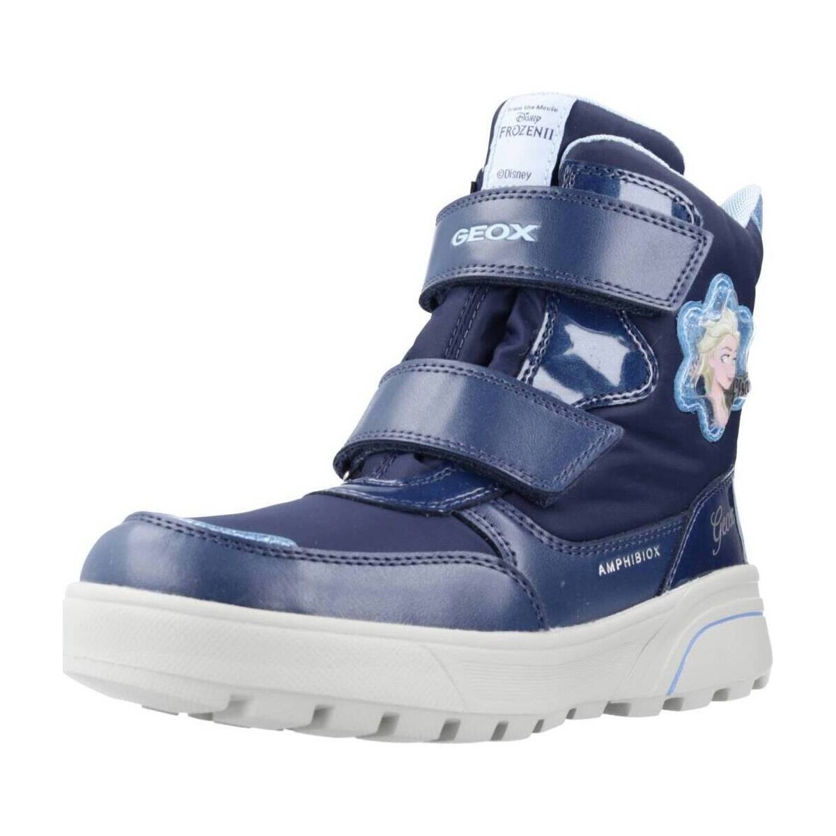 Sapatos Rapariga Botas Geox J SVEGGEN GIRL B ABX Azul