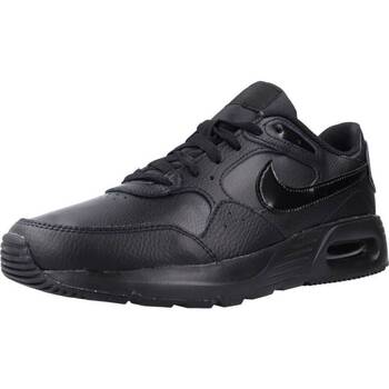Sapatos Homem Sapatilhas f22 Nike SC LEATHER Preto