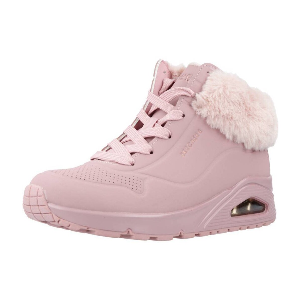 Sapatos Rapariga Botas Skechers UNO-FALL AIR Rosa