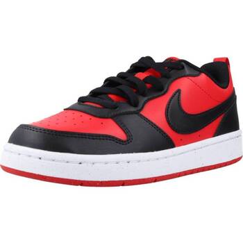 Sapatos Rapaz Sapatilhas Flyknit Nike COURT BOROUGH LOW RECRAFT (GS) Vermelho