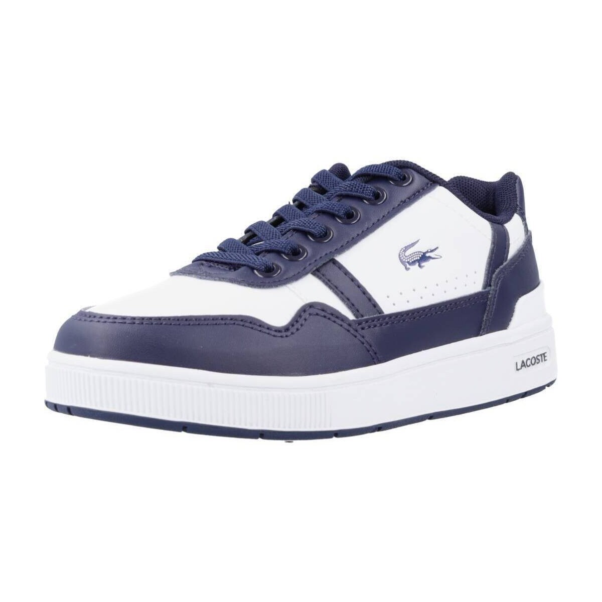 Sapatos Rapaz Sapatilhas Lacoste COURT SNKR-46SUC0010 Azul