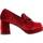 Sapatos Mulher Mocassins Noa Harmon 9539N Vermelho