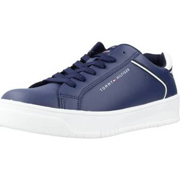 Sapatos Mulher Sapatilhas Tommy Hilfiger LOW CUT LACE-UP Azul