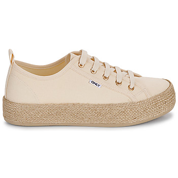 Only ONLIDA-1 LACE UP ESPADRILLE SNEAKER Bege