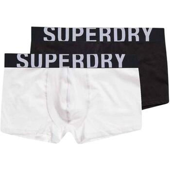 Textil Homem Camisas mangas comprida Superdry  Branco