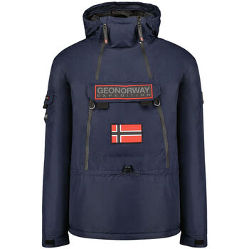 Textil Homem Artigos De Decoração Geographical Norway Benyamine054 Man Navy Azul