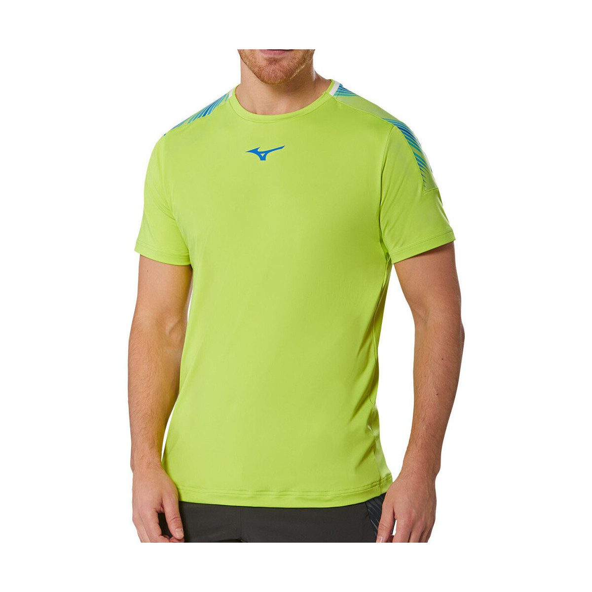 Textil Homem T-shirts e Pólos Mizuno  Verde