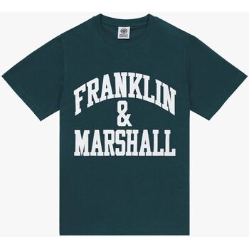 Textil T-shirts e Pólos Franklin & Marshall JM3011.10000P01-102 Verde