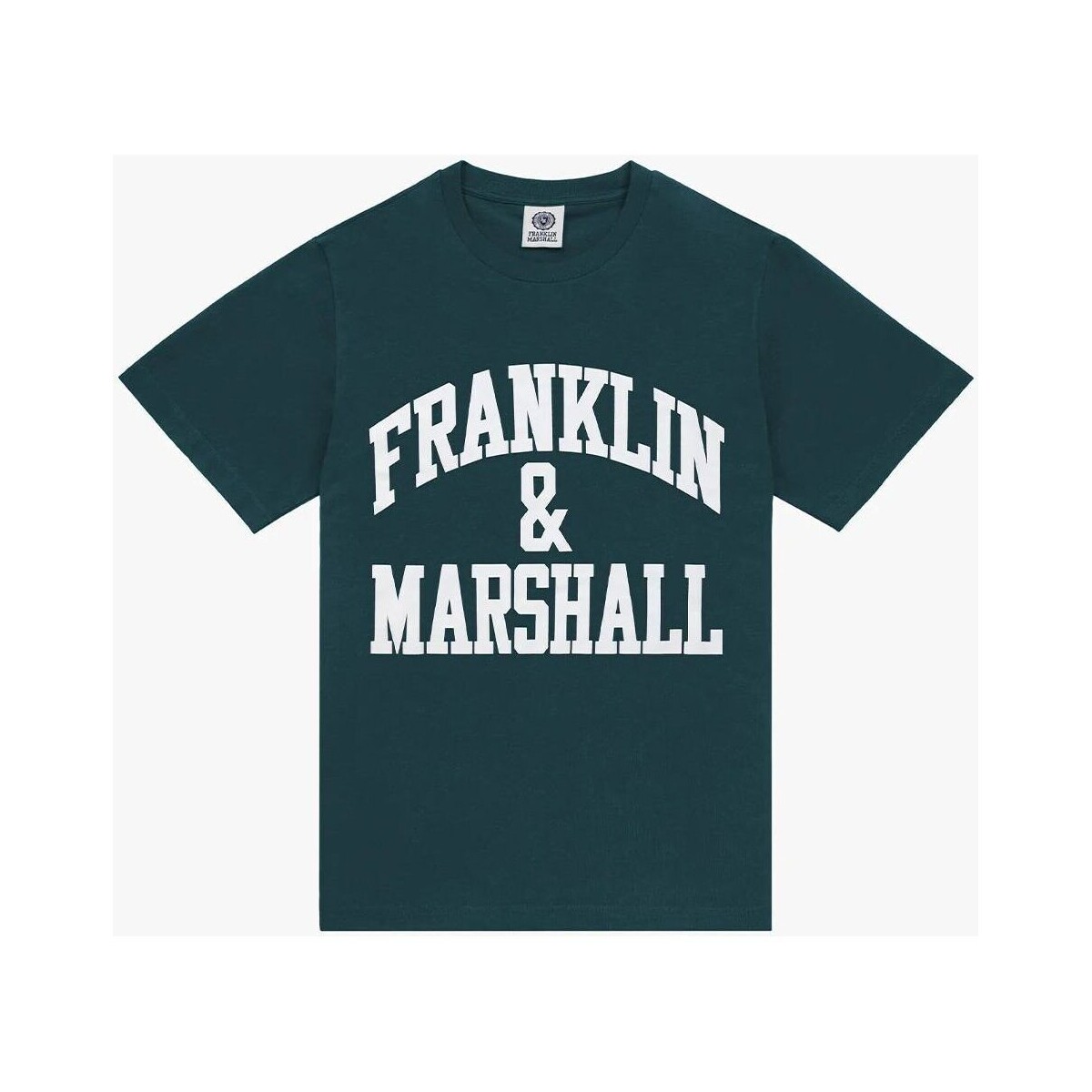 Textil Green T-shirt Girl Franklin & Marshall JM3011.10000P01-102 Verde