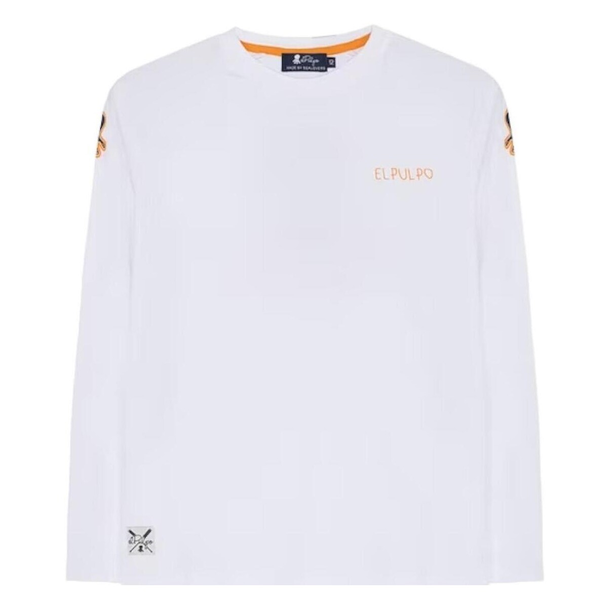 Textil Rapaz T-Shirt Ann mangas curtas Elpulpo  Branco