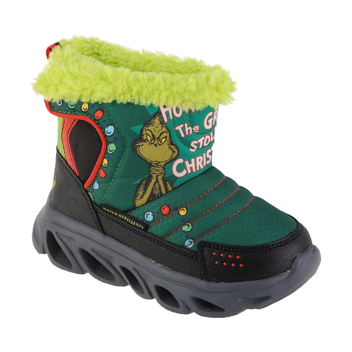 Sapatos Rapaz Botas baixas Skechers Dr. Seuss Hypno-Flash 3.0 Too Late To Be Good Verde