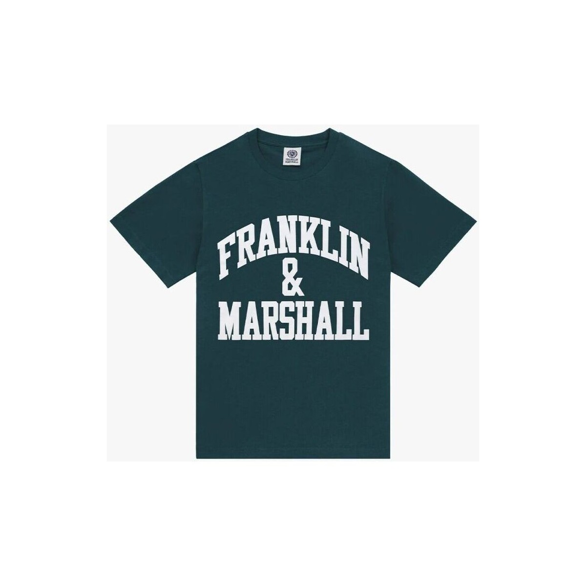 Textil following his White Lives Matter T-shirt at Franklin & Marshall JM3011.10000P01-102 Verde