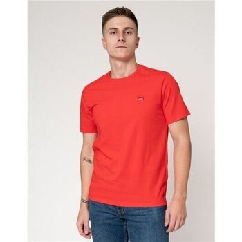 Textil Homem T-shirts e Pólos Levi's 56605 0186 - ORIGINAL TEE-VALIANT POPPY Vermelho