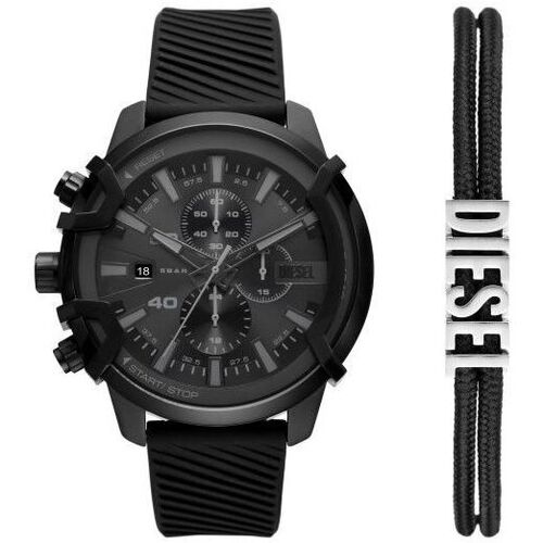 Relógios & jóias Homem Relógio Diesel DZ4650 SET-BLACK Preto