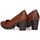 Sapatos Mulher Sapatilhas Hispaflex 72049 Castanho