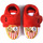 Sapatos Criança Sapatos & Richelieu Marpen Zapatillas de Casa  Sevilla CFA7SE Rojo Vermelho