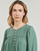 Textil Mulher camisas Levi's HALSEY 3/4 SLV BLOUSE Verde