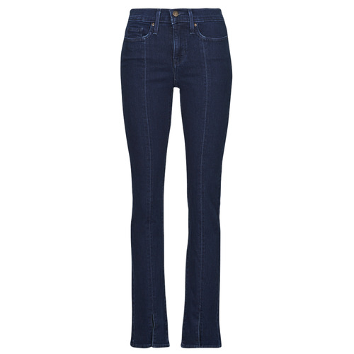 Textil Mulher Calças Jeans Levi's 314 SHAPING SEAMED STRAIGHT Azul