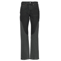 Textil Mulher Calças stretch Jeans Levi's 501® ORIGINAL CHAPS Preto