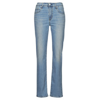 Textil Mulher Calças Jeans Levi's 724 HIGH RISE STRAIGHT Lightweight Azul