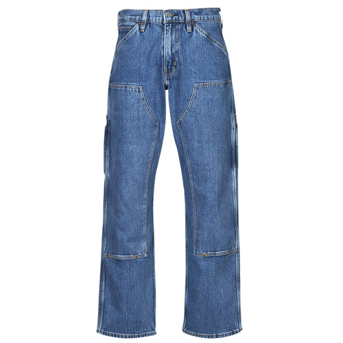 Textil Homem Calças Jeans Grigio Levi's WORKWEAR 565 DBL KNEE Azul