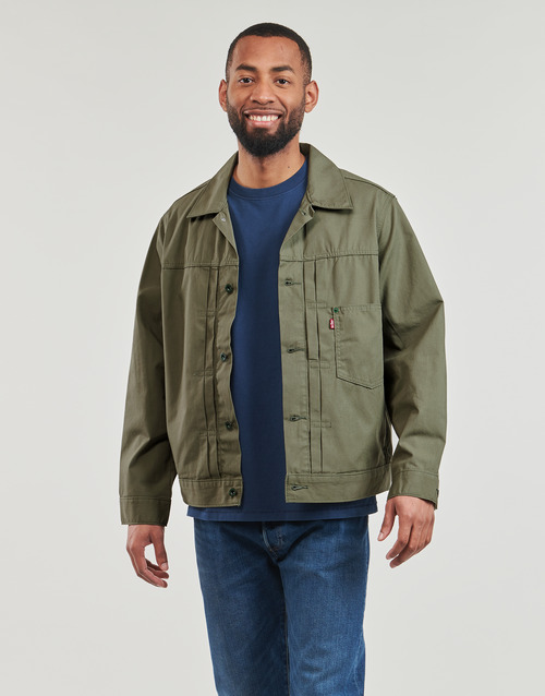 Levi's TYPE I TRUCKER Verde