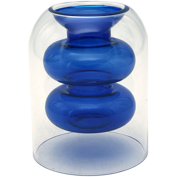 Signes Grimalt Vaso De Cristal Azul