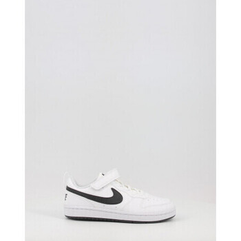 Sapatos Rapaz Sapatilhas Nike COURT BOROUGH LOW DV5457-104 Branco