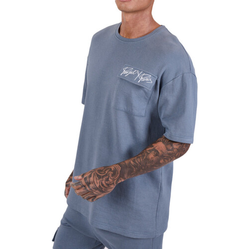 Textil Homem T-Shirt mangas curtas Mocassins & Sapato de vela  Azul