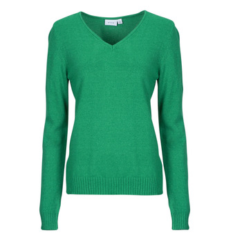 Textil Mulher camisolas Vila VIRIL V NECK Verde