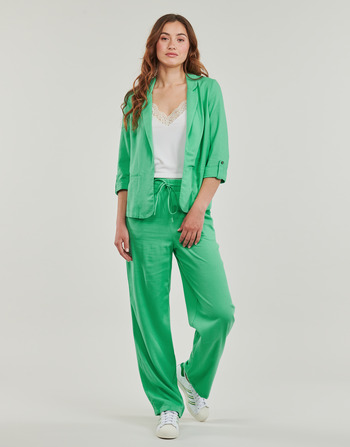 Textil Mulher Vmlucca Ls Slim Jersey Blazer Vero Moda VMJESMILO  Verde