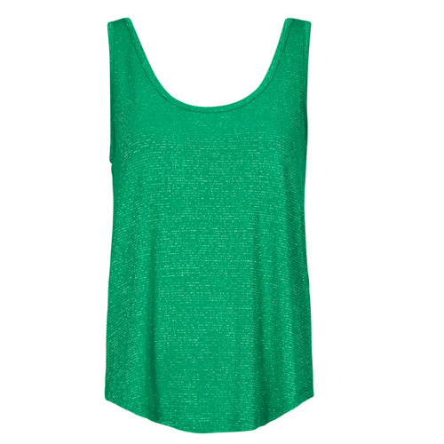Textil Mulher Roupas de noite Pieces PCBILLO TANK TOP LUREX Verde