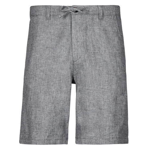 Textil Homem Shorts / Bermudas Selected SLHREGULAR-BRODY LINEN SHORTS Marinho