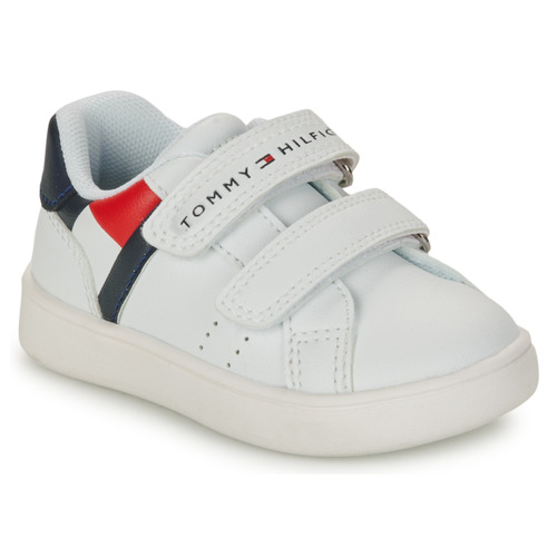 Sapatos Criança Sapatilhas Handtasche Tommy Hilfiger LOGAN Branco