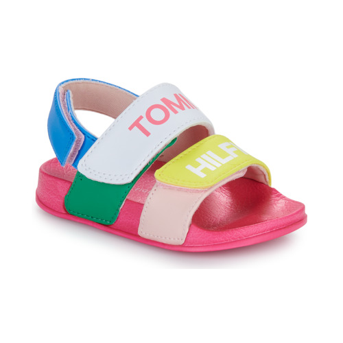 Sapatos Rapariga Sandálias Elastic Tommy Hilfiger JOEL Multicolor