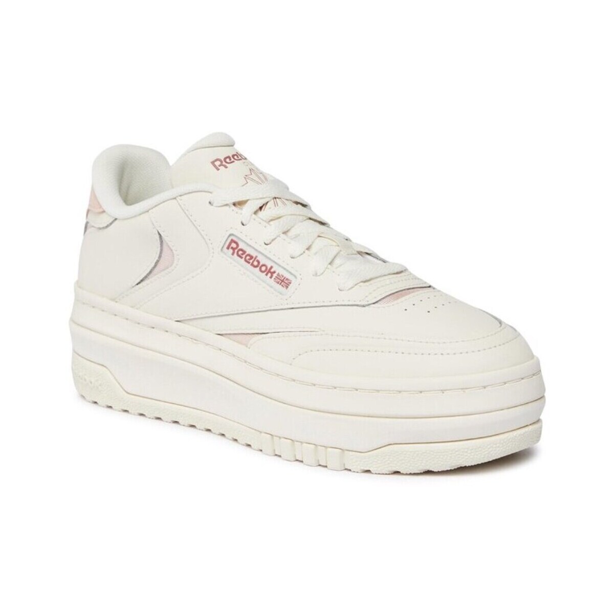 Sapatos Mulher Sapatilhas Reebok Sport Club C Extra Cor bege, Branco
