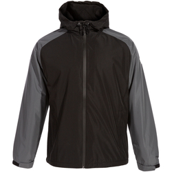 Topman harrington jacket with borg collar in black