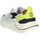 Sapatos Homem Sapatilhas de cano-alto Date M381-FG-ME-GY Branco