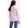 Textil Mulher camisas Levi's 34574 0012 - BW SHIRT-WHITE/PINK Rosa