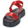 Sapatos Mulher Sandálias Art MALAGA Vermelho / Metalizado