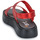 Sapatos Mulher Sandálias Art MALAGA Vermelho / Metalizado