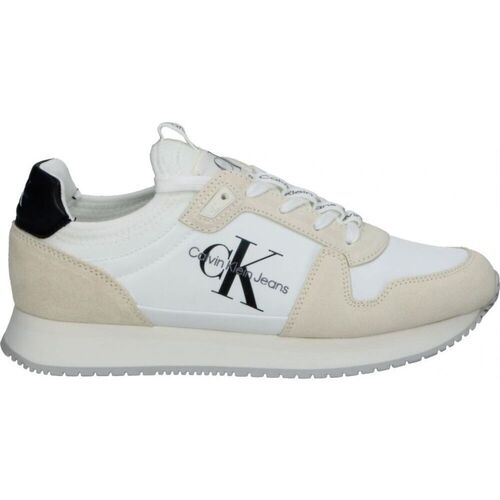 Sapatos Mulher Multi-desportos Calvin Klein perforated JEANS 84003A Branco